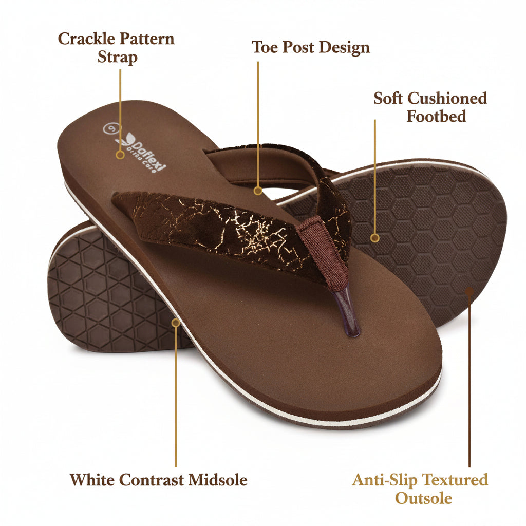 Daflexi Women's Lightweight Flip-Flops | 522