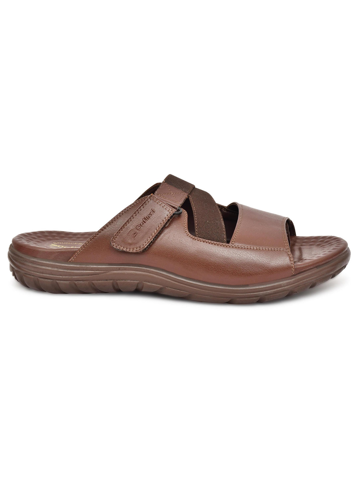 Daflexi Men’s Comfort Sandals with Elastic Strap | Lightweight Daily Wear Soft Cushioned Footwear | 8104