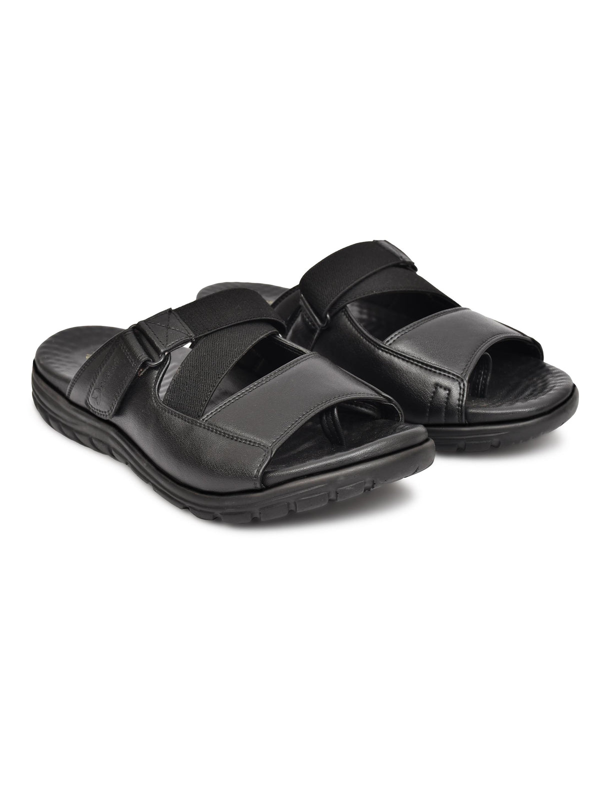 Daflexi Men’s Comfort Sandals with Elastic Strap | Lightweight Daily Wear Soft Cushioned Footwear | 8104