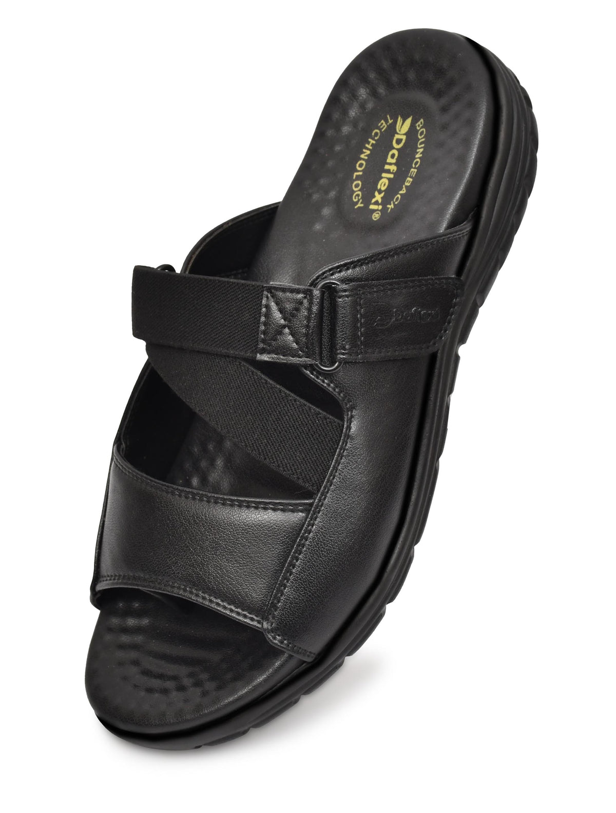 Daflexi Men’s Comfort Sandals with Elastic Strap | Lightweight Daily Wear Soft Cushioned Footwear | 8104