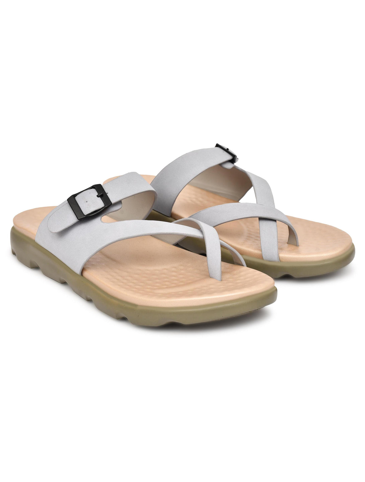 Daflexi Adjustable Strap Comfort Sandals for Women| Lightweight Cushioned Everyday Wear| 9101