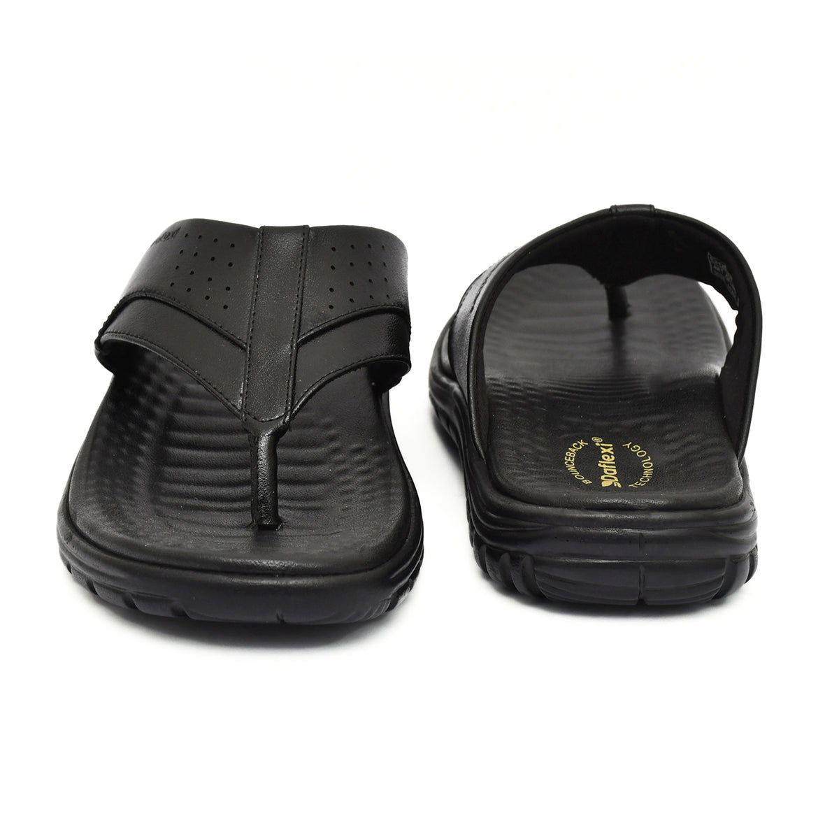 Daflexi Men’s  Open Toe Comfort Slippers with Bounceback Technology | Anti-Slip Casual Footwear|  8103