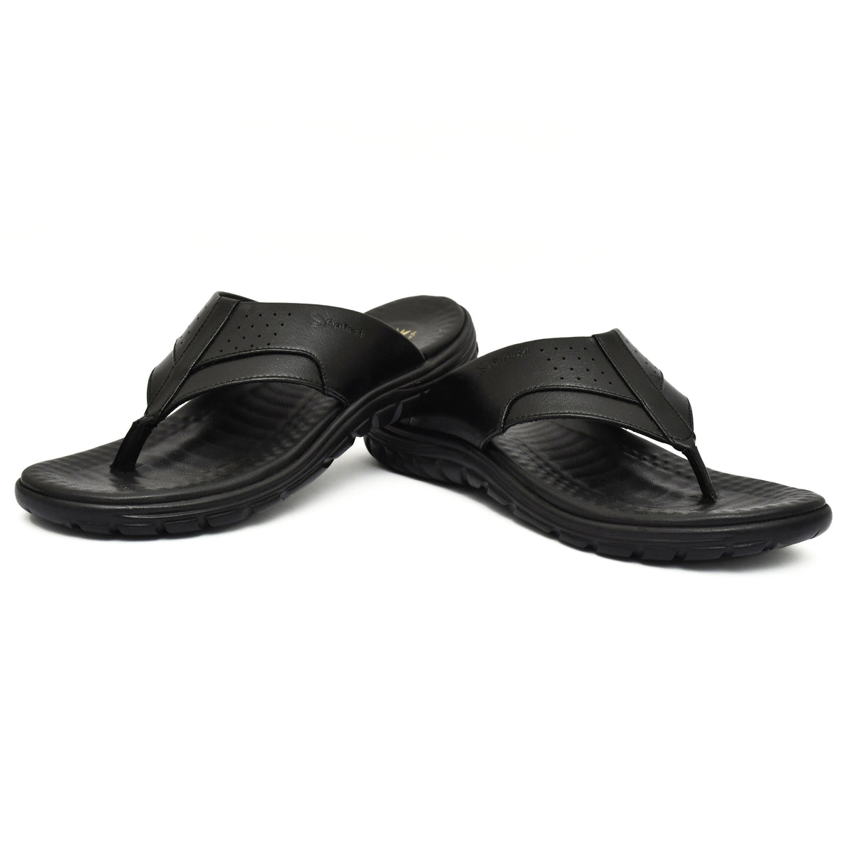 Daflexi Men’s  Open Toe Comfort Slippers with Bounceback Technology | Anti-Slip Casual Footwear|  8103