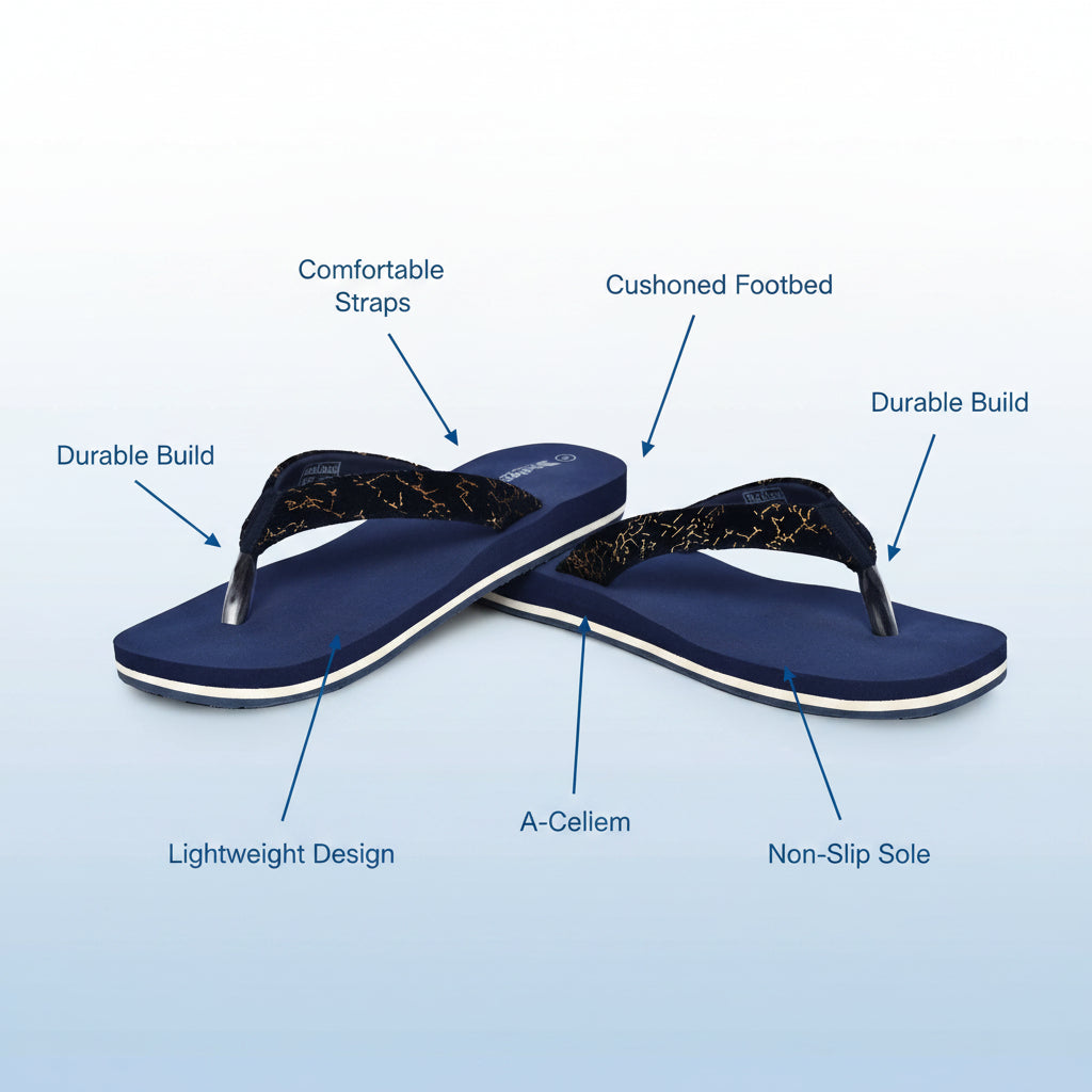 Daflexi Women's Lightweight Flip-Flops | 522
