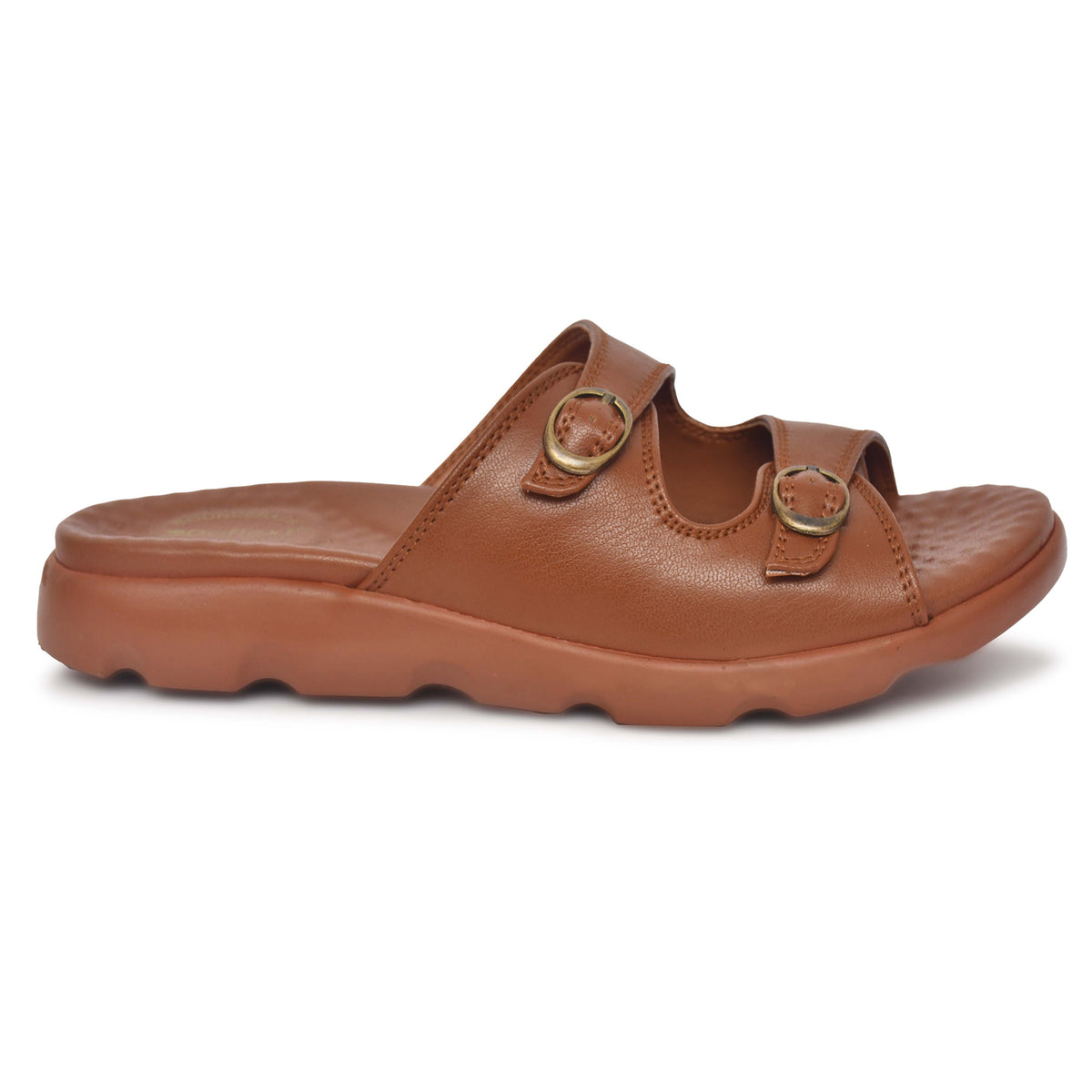Daflexi Women's Casual Double Strap Slippers | 9103