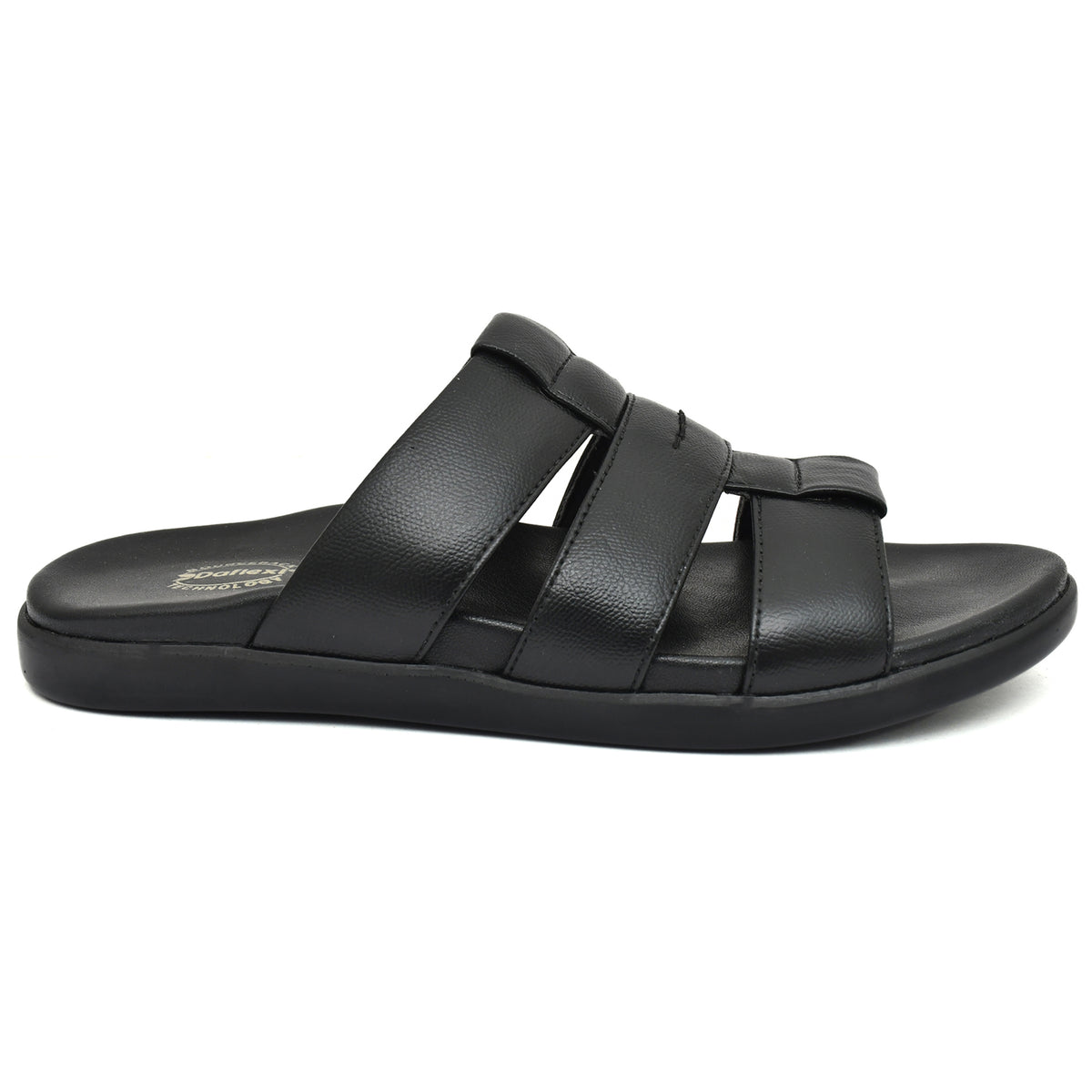 Daflexi Men’s Stylish Sliders | Everyday Comfort Multi-Strap Slip-On Footwear | 4103